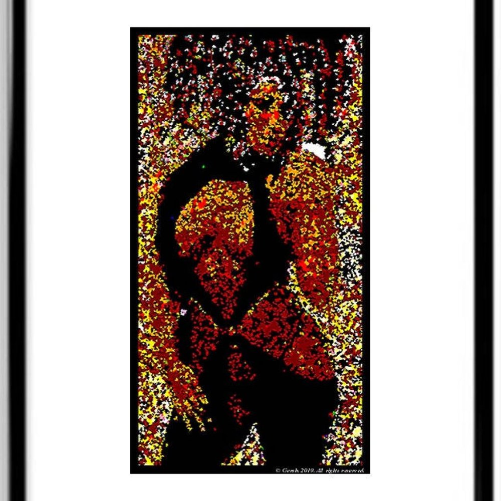"Woman Harlequin"